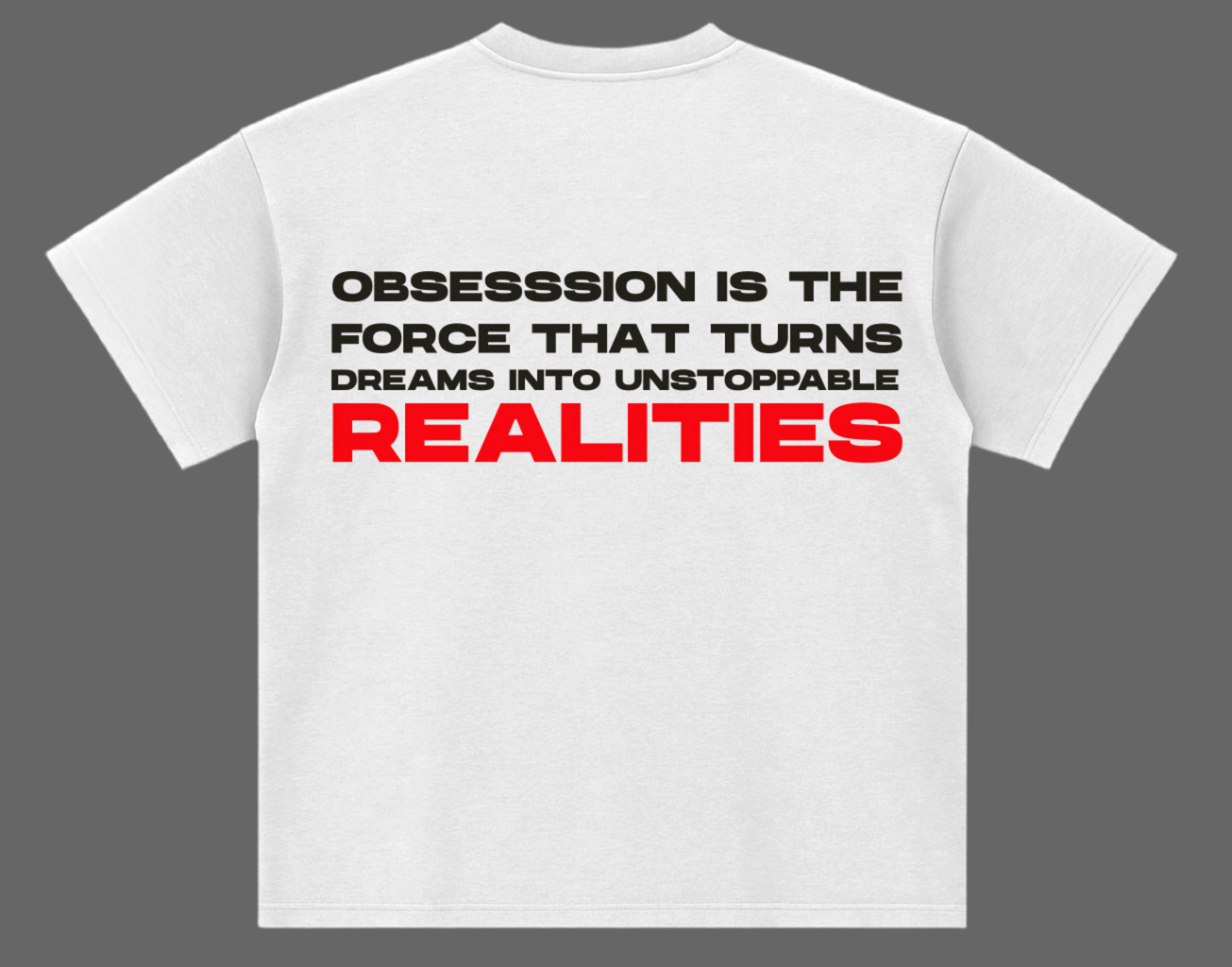 Obsesssion Tee White
