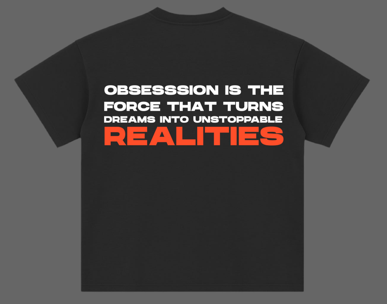 Obsesssion Tee Black